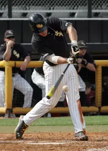 Dylan Burdeaux collected a team-high three hits and drove in a pair of runs.