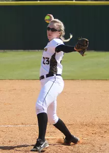 Jillian Johnson recorded a career-high nine Ks in a career-long 11.0 innings.