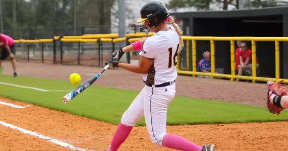 Katie Cleary finished the day 3-for-3 at the plate.