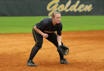Michelle Stringer hit her first home run of the season.