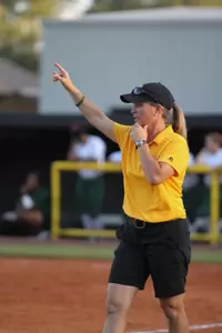 Head coach Wendy Hogue