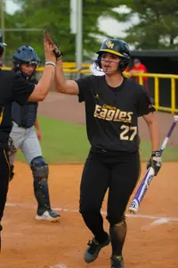 Peyton Garner scored the game-winning run over No. 21 South Alabama.