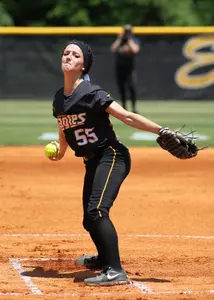 Senior Shelbee Rodgers finished her career in 10th place in career strikeouts.