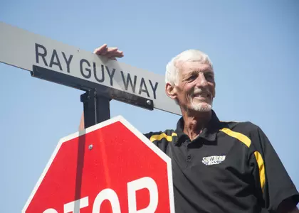 Ray Guy Way Sign Dedication - 7/28/15