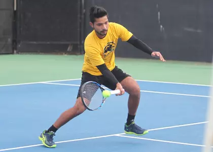 Men's Tennis vs Alabama State (Joe Harper/bgnphoto.com)