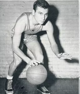 James Ray Carpenter playing basketball
