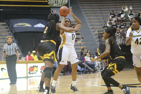 Women's Basketball Action vs Grambling