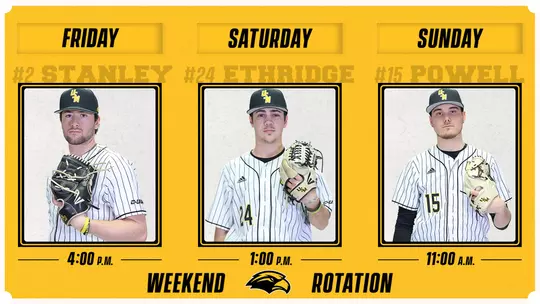 UConn Rotation for baseball - 2/26-28/21