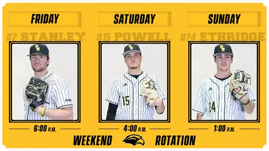 Weekend rotation graphic - Jacksonville State