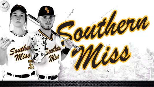 Southern Miss Script Word Mark Graphic