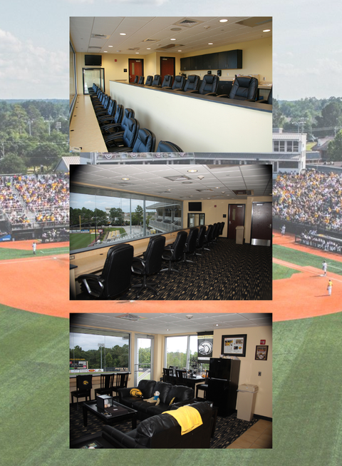 University of Southern Mississippi Baseball Locker Room