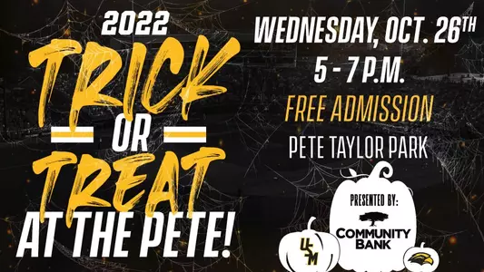 2022 Trick or Treat at The Pete Graphic