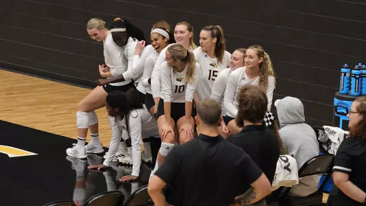 Volleyball action vs Georgia State