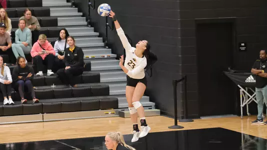 Volleyball action vs Georgia State