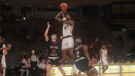 Men's Basketball action vs William Carey