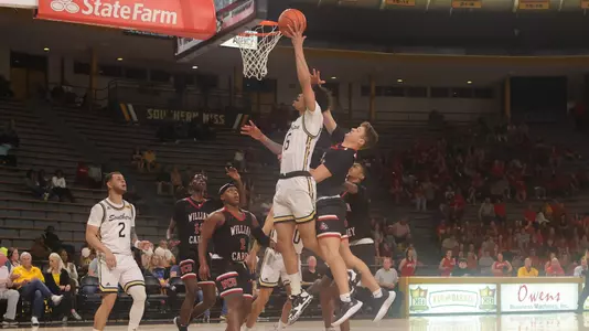 Men's Basketball action vs William Carey