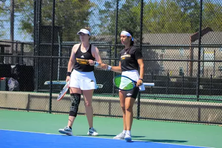 Monique Burton and Sarah Medik