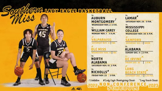 2022-23 Women's Basketball Nonconference Schedule