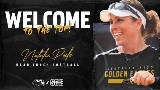 Natalie Poole Softball Coach Hiring Graphic