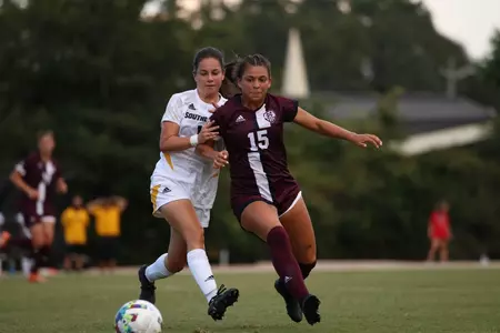 (10) Bernadette Stefan in action against Mississippi State - Sept. 8, 2022