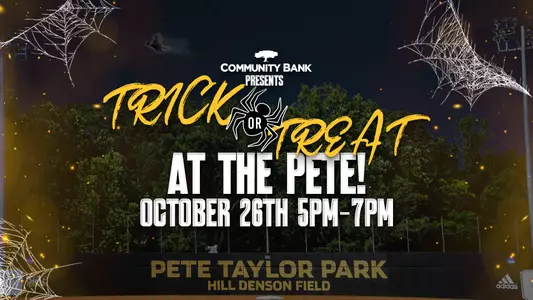 2023 Trick or Treat at The Pete Graphic