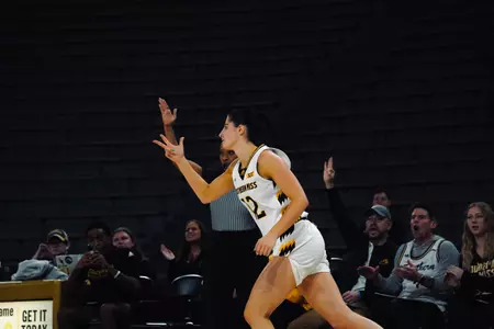 (12) Morgan Sieper Drains another three against Akron