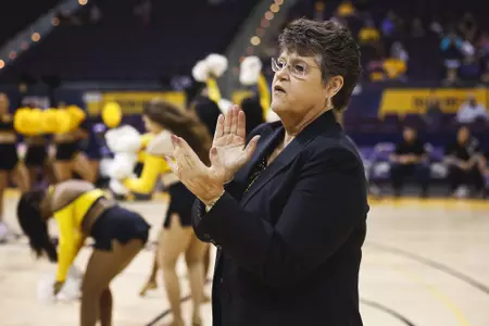 Joye Lee-McNelis Pregame at SBC Tournament