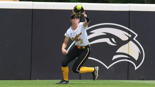 Softball Action in a game between the Southern Miss Golden Eagles and the Coastal Carolina April 23, 2023 (Joe Harper/bgnphoto.com)