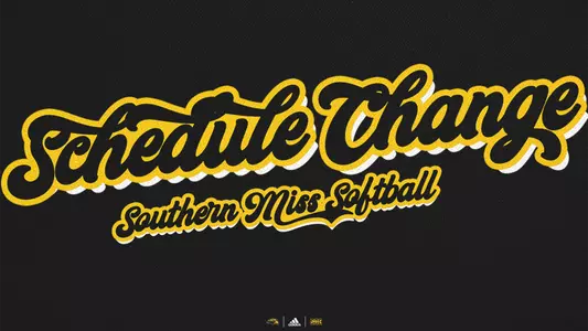schedule change softball