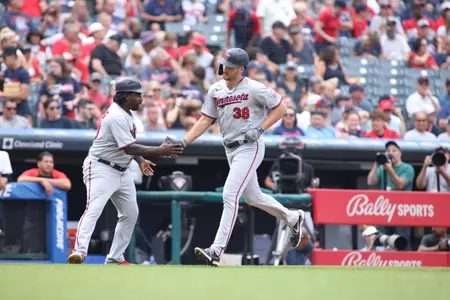 2022 Matt Wallner with Minnesota Twins