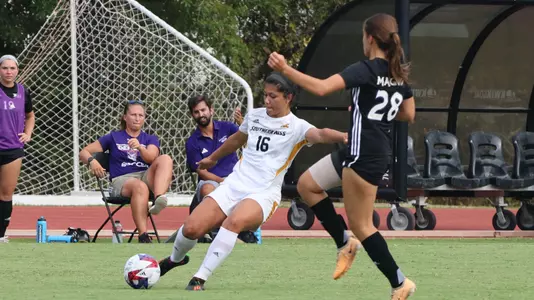 Southern Miss vs Northwestern State compete  in NCAA Soccer Match. August 31, 2023 (Joe Harper/bgnphoto.com)