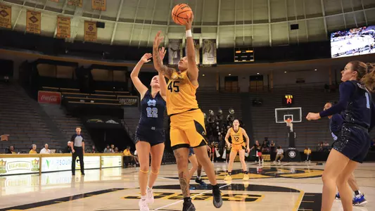 Women's basketball action in a NCAA basketball game between the Southern Miss Golden Eagles and Mississippi College Choctaws. October 30, 2024. (Joe Harper/bgnphoto.com)