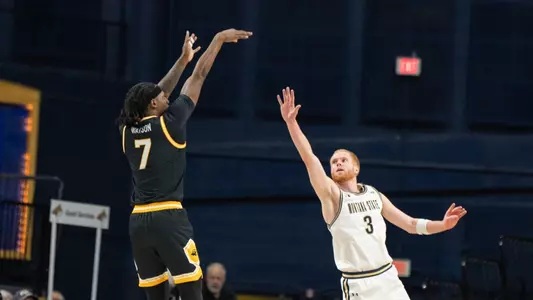 Christian Watson attempts a shot at Montana State