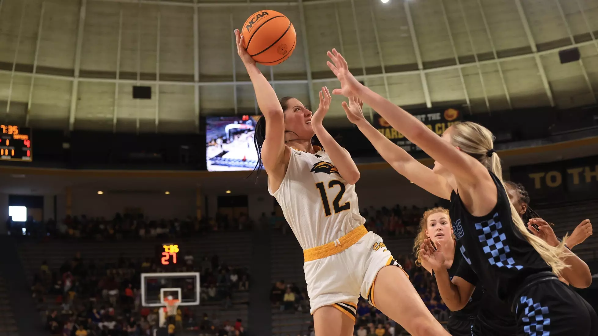 Women’s Basketball action In a game between the Southern MissGolden Eagles and the Mississippi College in a NCAA Football game. November 8, 2024 (Joe Harper/bgnphoto.com)