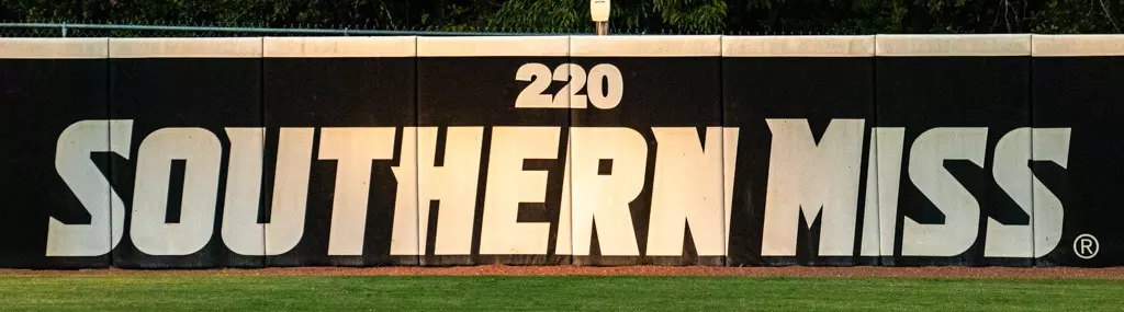 Southern Miss softball wall