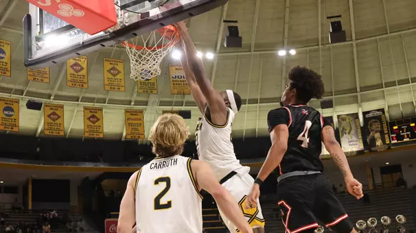 Men’s Basketball Action in a game between Southern Miss Golden Eagles and William Carey and in the NCAA Men’s Basketball game. November 18, 2025 (Joe Harper/bgnphoto.com)