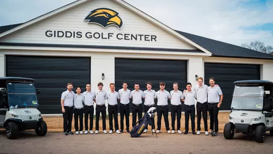 2024-25 Southern Miss Men's Golf Team Photo