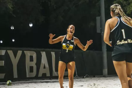 Madison Cassidy Celebrates with Zuzanna Michlaska against Spring Hill