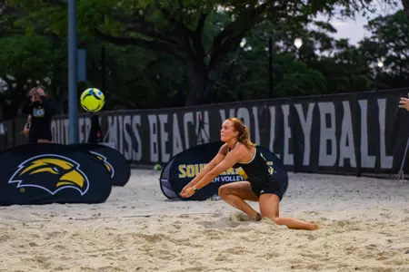Beach action in Hub City Beah Bash