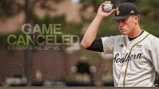 Tulane Game Cancellation graphic (4/22/25)