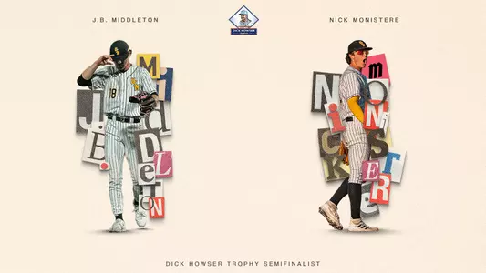 JB Middleton and Nick Monistere Dick Howser Trophy Semifinalist graphic