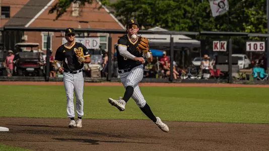 Nick Monistere fields the infield