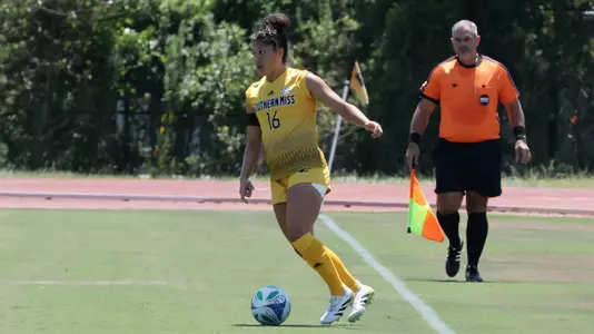 Southern Miss Soccer Action vs Ole Miss. August 24, 2025 (Joe Harper/bgnphoto.com)