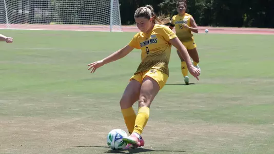 Southern Miss Soccer Action vs Ole Miss. August 24, 2025 (Joe Harper/bgnphoto.com)