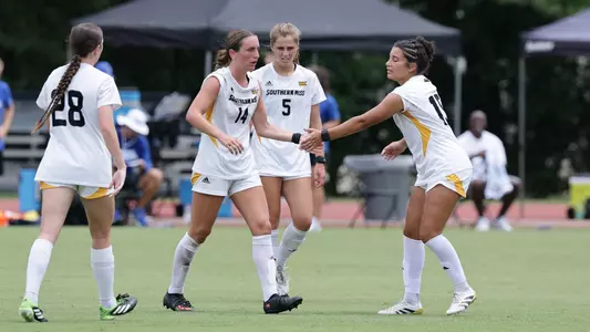 Southern Miss Soccer Action vs Middle Tennessee State. August 10, 2025 (Joe Harper/bgnphoto.com)