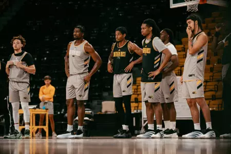 Men's Basketball Practice Story