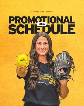 Softball 2026 Promo Schedule