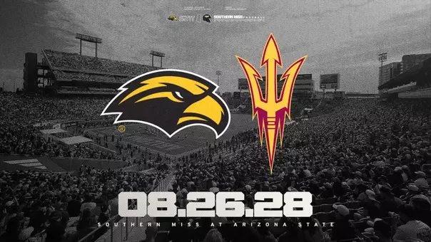 Southern Miss-Arizona State football graphic for 2028