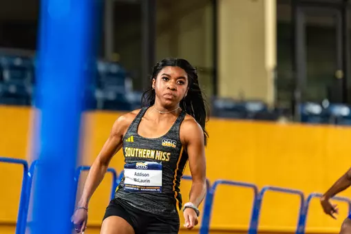 Addison McLaurin earns one of Track and Field's seven wins at the Birmingham Crossplex.