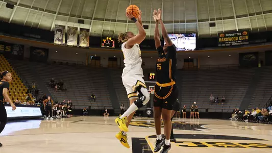 Basketball action in a game between Southern Miss and ULM in a NCAA Women’s Basketball game. February 12, 2026 (Joe Harper/bgnphoto.com)
